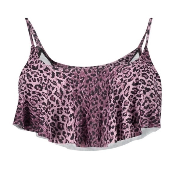 Boohoo Other - BOOHOO Plus Leopard Frill Bikini
